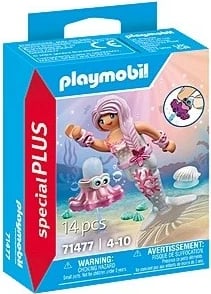 Set figurash Playmobil Special Plus 71477, sirenë me oktapod që spërkat ujë, 14 pjesë