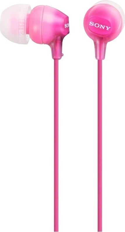 Kufje SONY MDR-EX15LPPI, in-ear, me tela, rozë