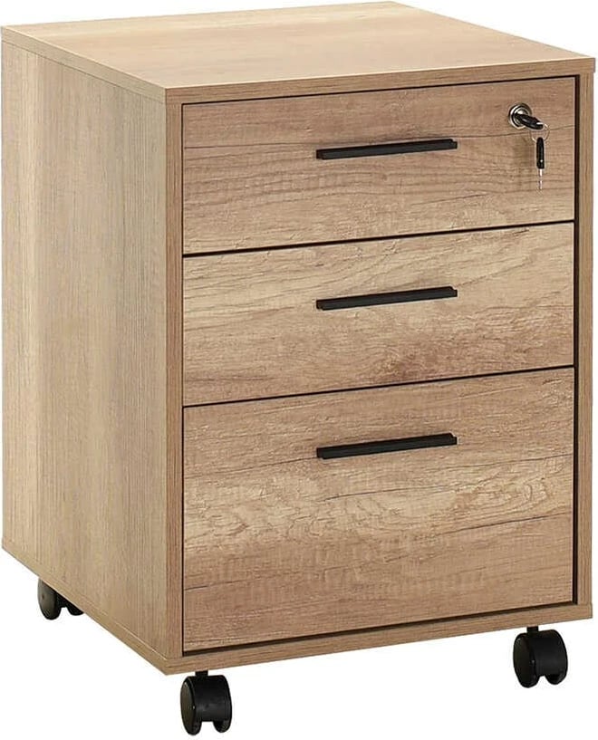 Kabinë multifunksionale, ngjyrë lisi, Hanah Home, Nks-530-Tt-1