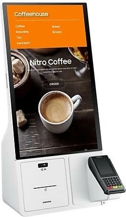 Kiosk Samsung LH24KMATBGCXEN, 24", Touchscreen, FHD, SoC, WiFi, Bardhë/Kaltër Kiosk Samsung LH24KMATBGCXEN, 24", Touchscreen, FHD, SoC, WiFi, Bardhë/Kaltër