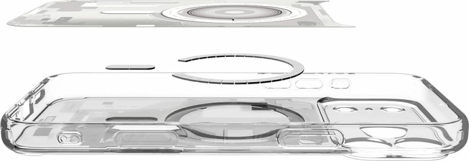 Mbështjellës Spigen Ultra Hybrid MagSafe për iPhone 17 Pro Max Neo One, Bardhë