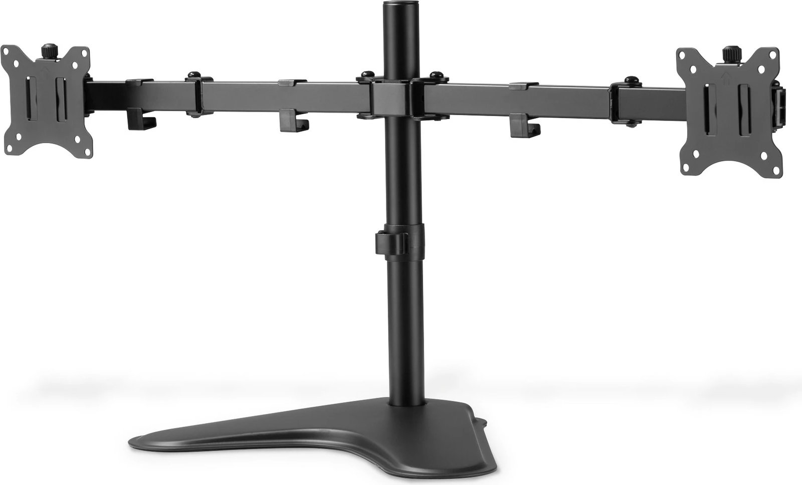 Mbajtës dy monitorësh Digitus universal, 15-32 inç, 8 kg, VESA 75x75/100x100, i zi Mbajtës dy monitorësh Digitus universal, 15-32 inç, 8 kg, VESA 75x75/100x100, i zi