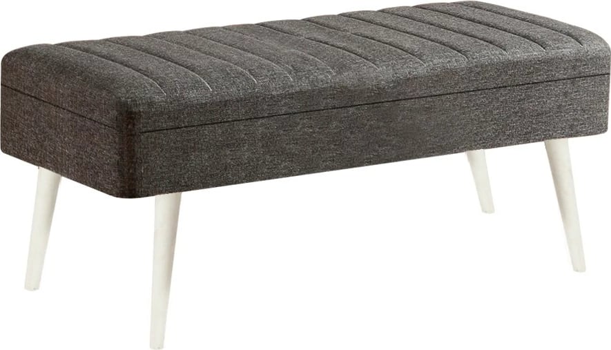 Bankë dekorative Skye, Vina 1053-1, antracit, e bardhë