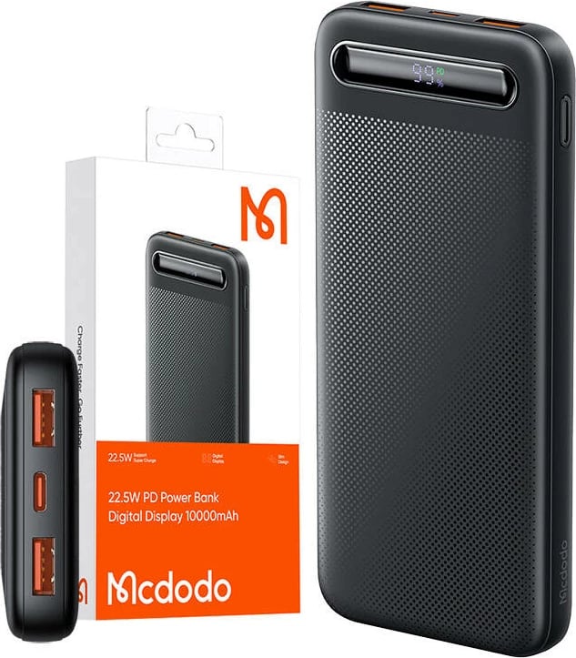 Powerbank Mcdodo MC-3881, 10000mAh, 22.5W, i zi