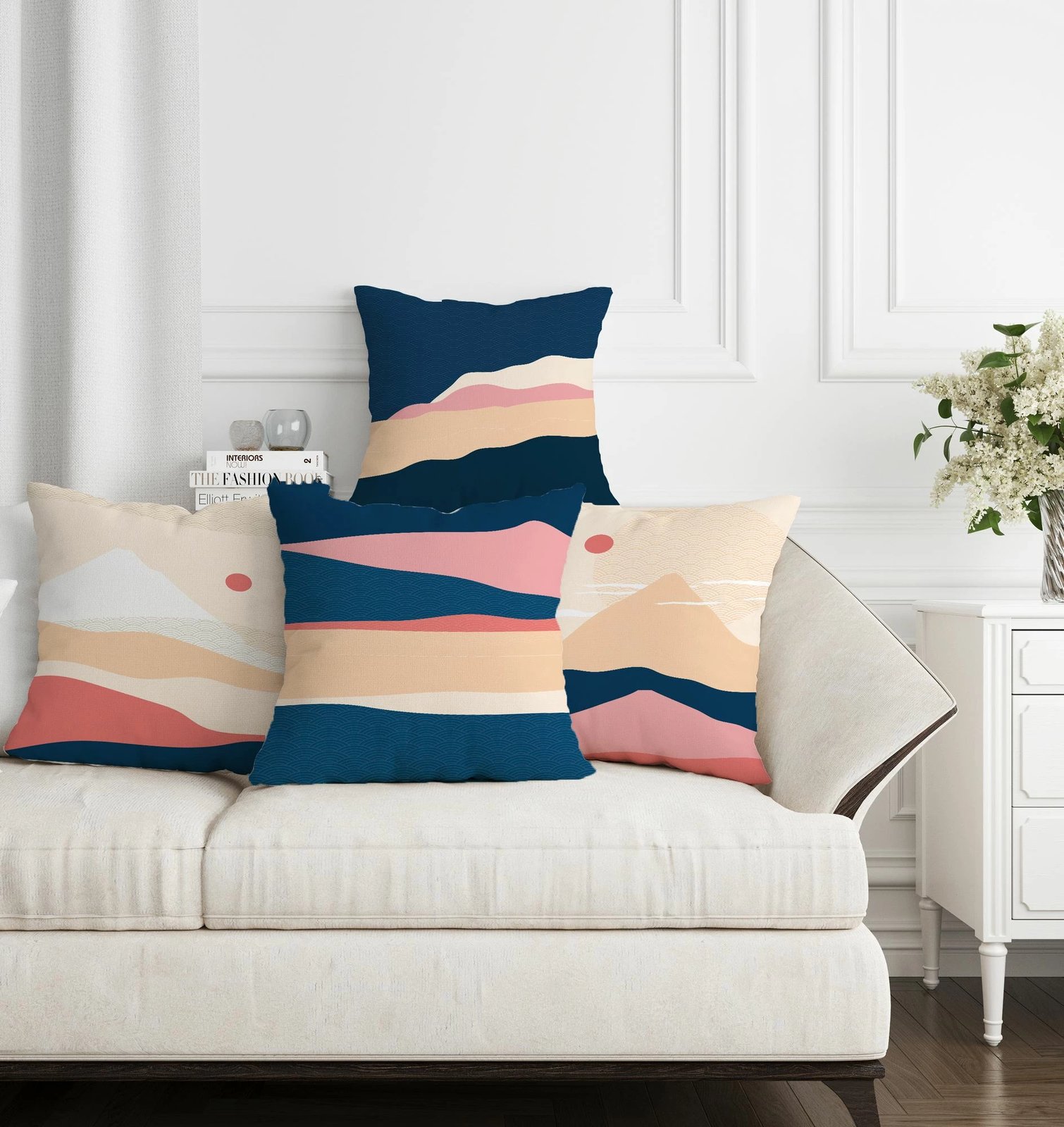 Set mbulesash për jastëkë (4 copë), dizajn Aberto, ASR-plw4 - 5