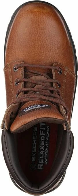 Këpucë për meshkuj Skechers, kafe