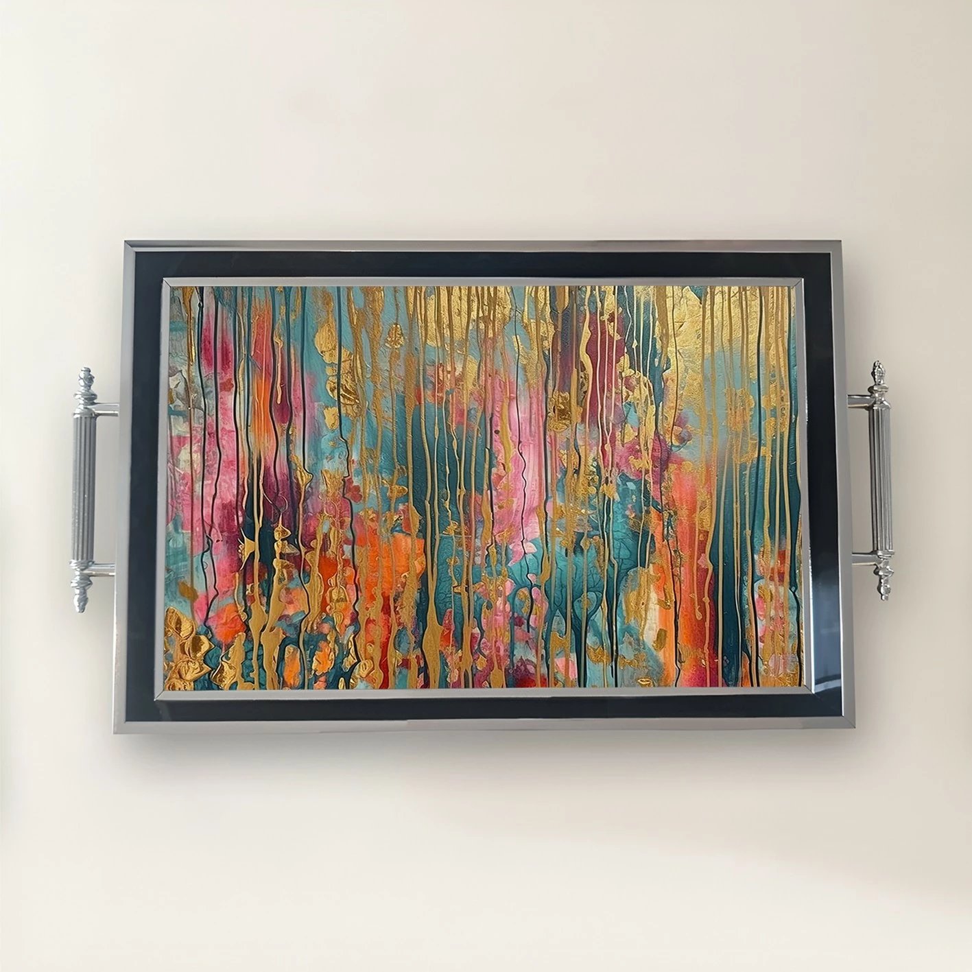 Tabaka qelqi, dizajn shumëngjyrësh, TPG9769 Tabaka qelqi, dizajn shumëngjyrësh, TPG9769