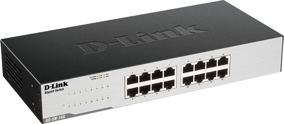 Switch rrjeti D-Link, GO-SW-16G