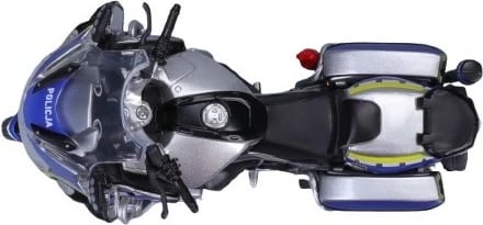 Model motoçiklete metalike Maisto Poland Police 1:18, zi/blu/argjend