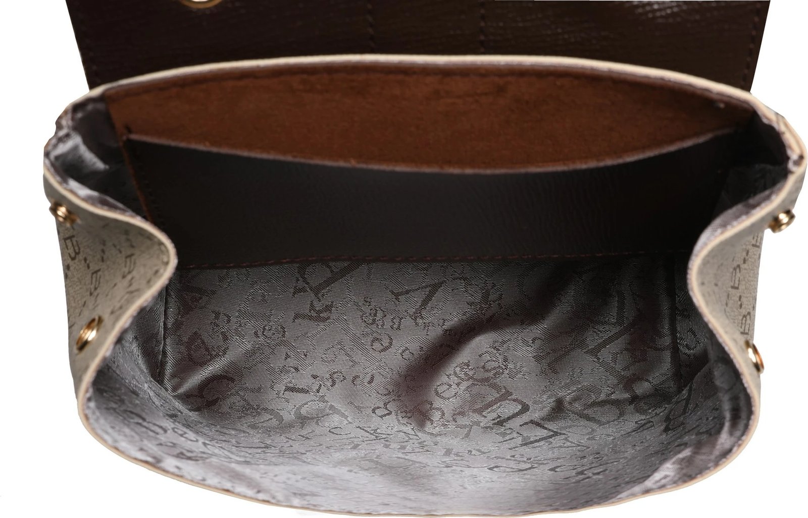 Çantë shpine Lucky Bees, krem dhe kafe, 1214 v2