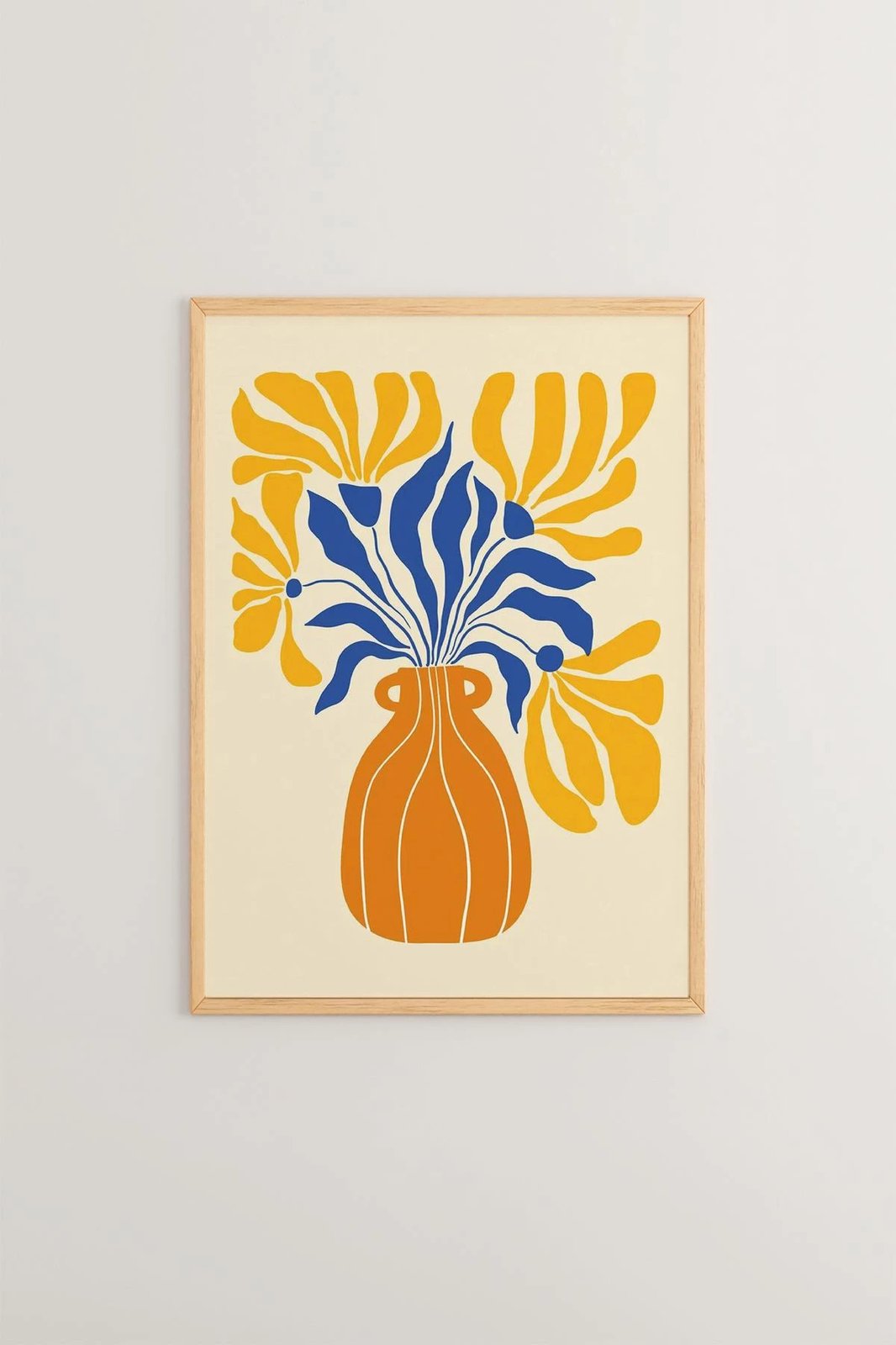 Pikturë dekorative me kornizë, Wallity, Ersy1Ham25, shumëngjyrëshe, 33x48cm