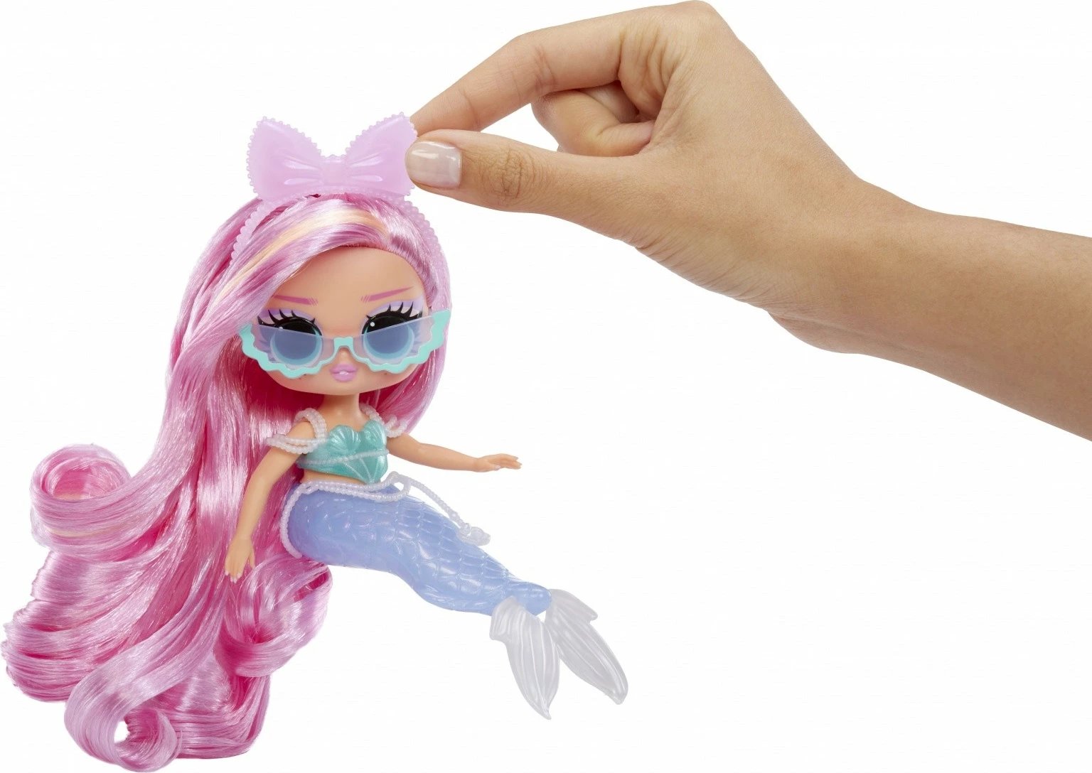 Kukull L.O.L. Surprise Tweens Mermaid Lola Waves, me bisht që ndryshon ngjyrë