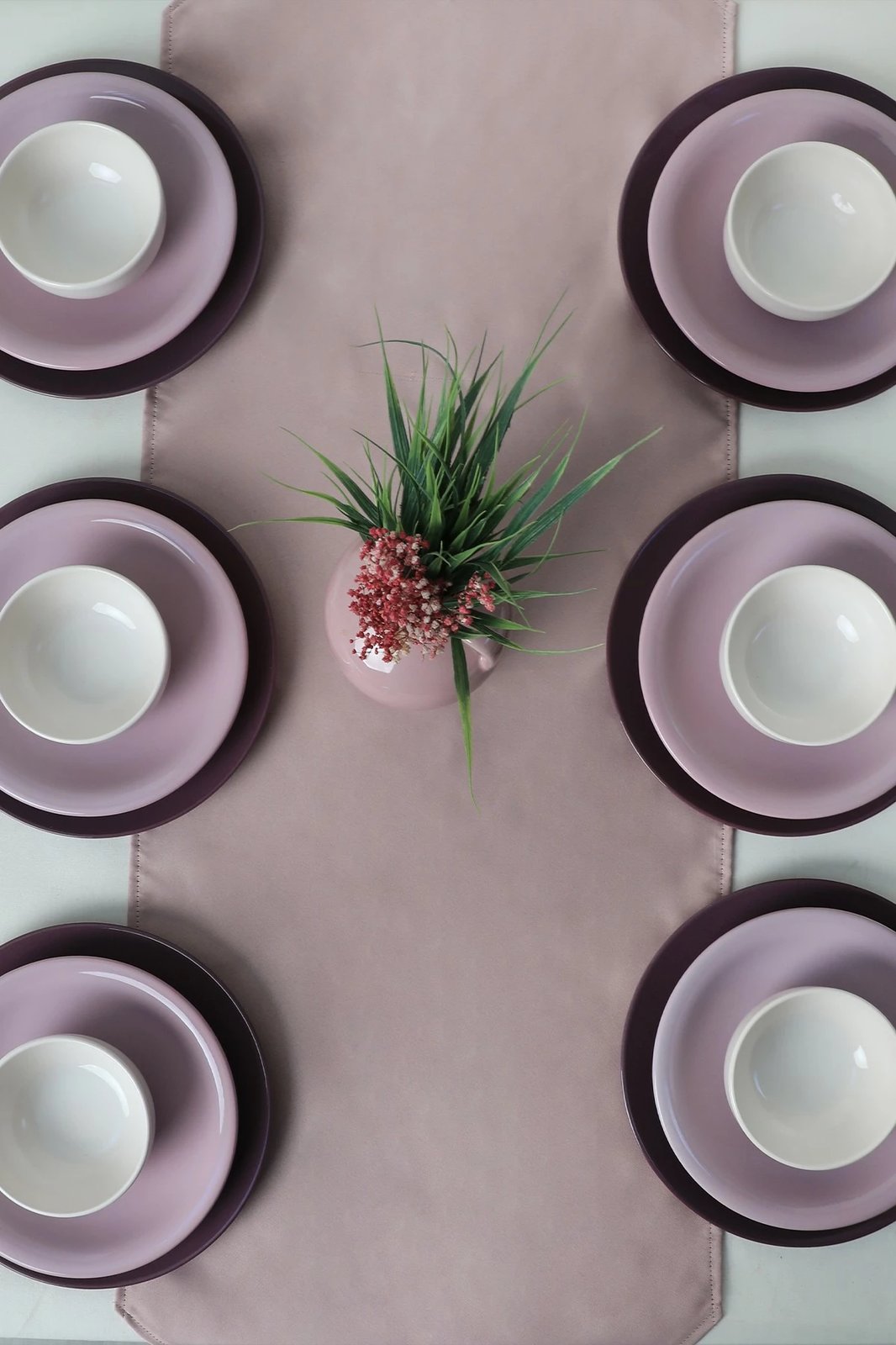 Set darkash për drekë, qeramikë, shumëngjyrësh, 18 copë, Hermia Concept, X0001509500000000000000000