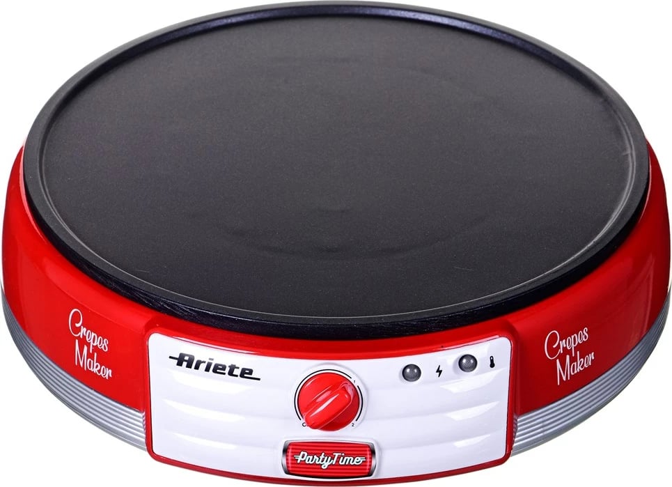 Pajisje për palpeta Ariete Party Time, 1000W, e kuqe