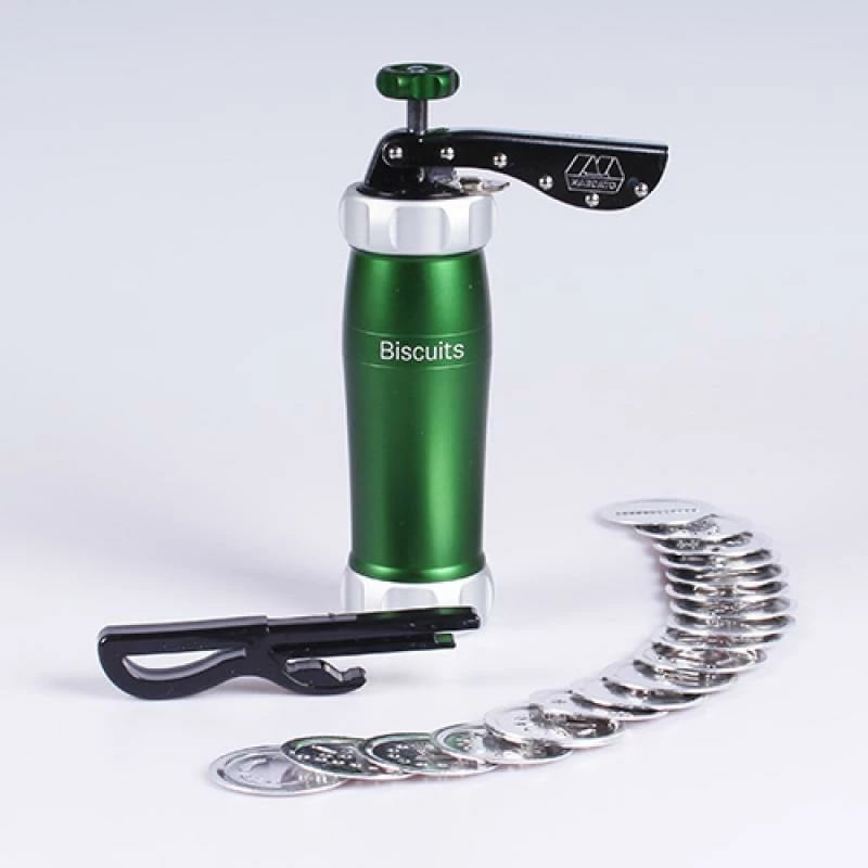 Makineri biskotash, Marcato, Biscuit Machine Design BI-DES-VER (BIDESVER), me disqe forme, jeshile