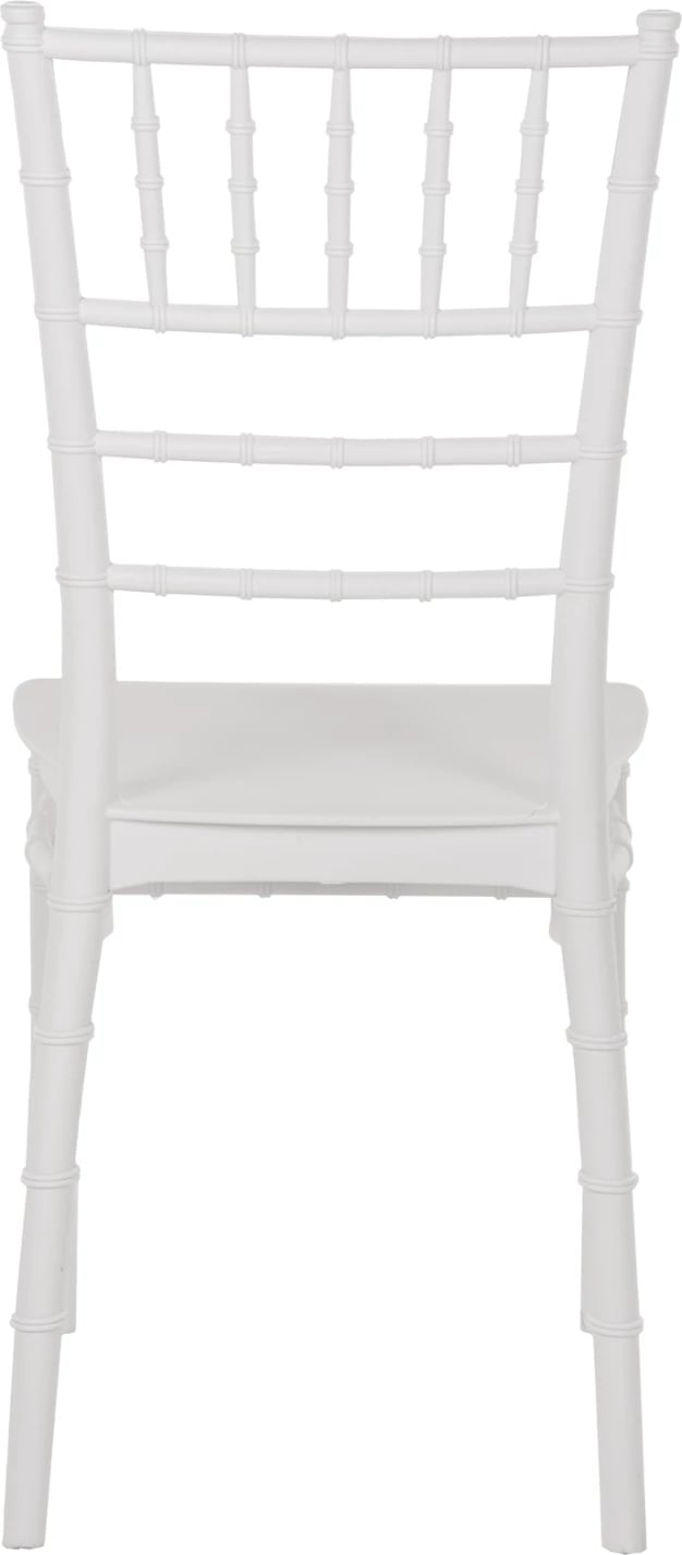 Karrige polipropileni për katering, FH8058.31, Tiffany, ngjyrë e bardhë, 39x47x88 cm