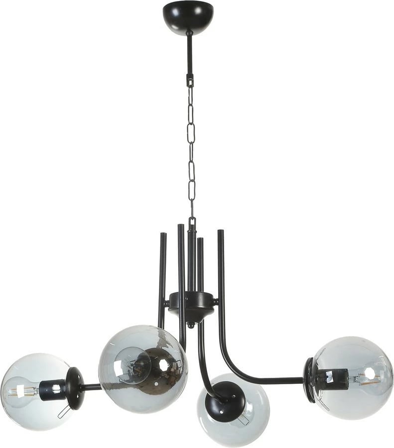 Llambadar Opviq, 8781-4, ngjyrë e zezë dhe fume