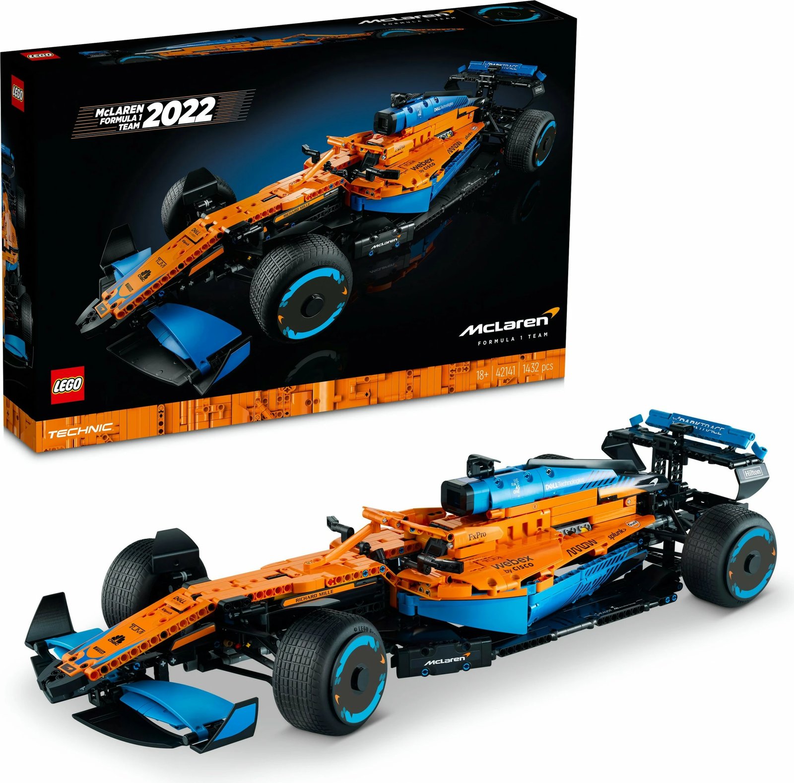 Set për ndërtim LEGO Technic McLaren Formula 1, 1434 pjesë, shumëngjyrësh Set për ndërtim LEGO Technic McLaren Formula 1, 1434 pjesë, shumëngjyrësh