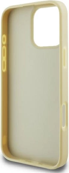 Mbështjellës Karl Lagerfeld Metal Signature për iPhone 16 Pro, Ari