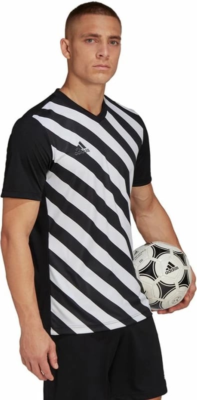 Maicë për Meshkuj adidas Entrada 22 Graphic, e Zezë dhe e Bardhë