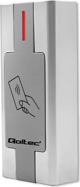 Lexues kartelash aksesi Qoltec RFID, 52446, argjendtë