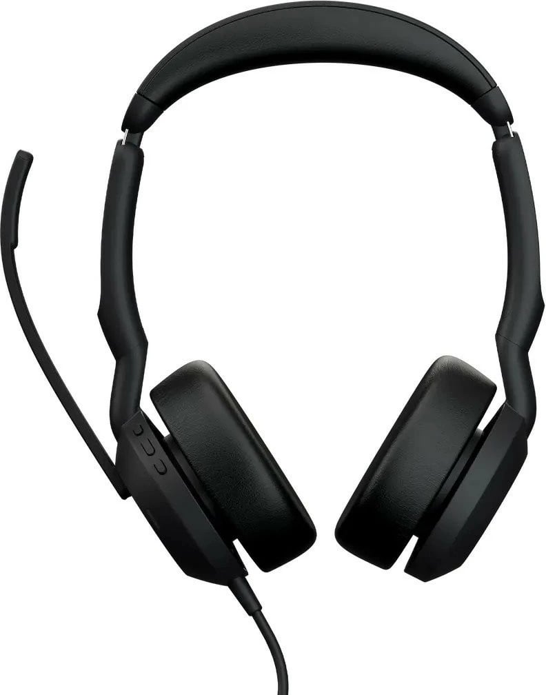 Kufje Jabra Evolve2 50 UC Stereo, me mikrofon, ANC, Bluetooth, USB-A/USB-C, e zezë