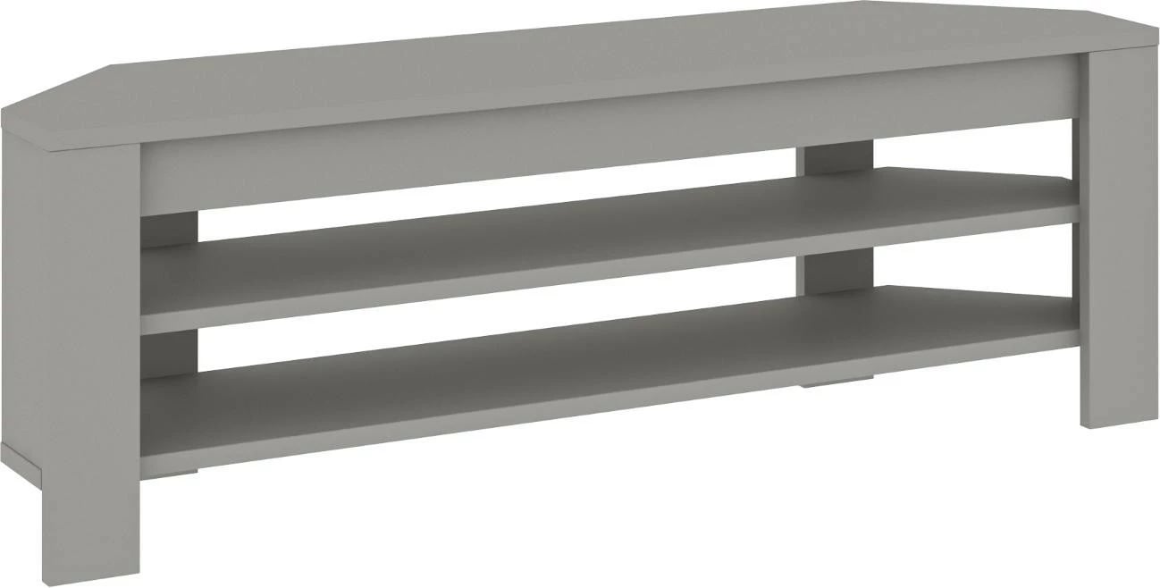 Komodë për TV Hanah Home, qoshe, ngjyrë gri