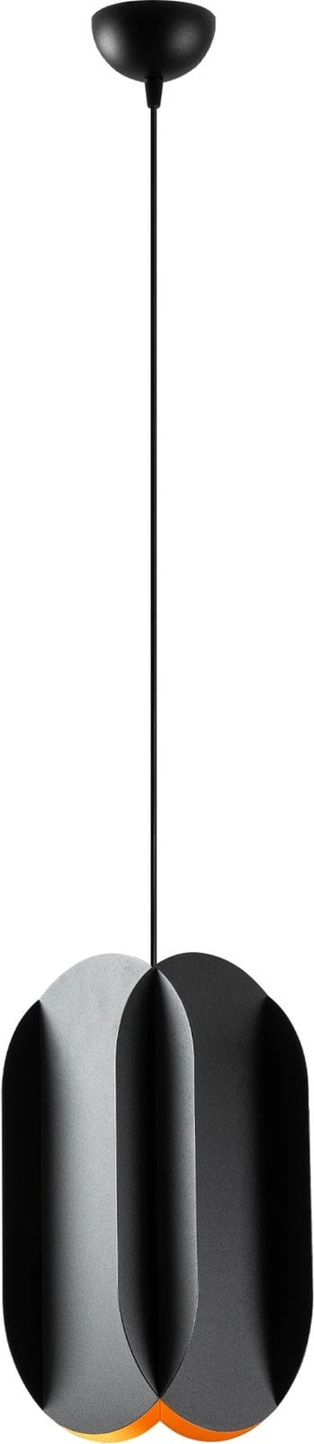 Llambë tavani Opviq, Corner, e zezë, 20x35cm