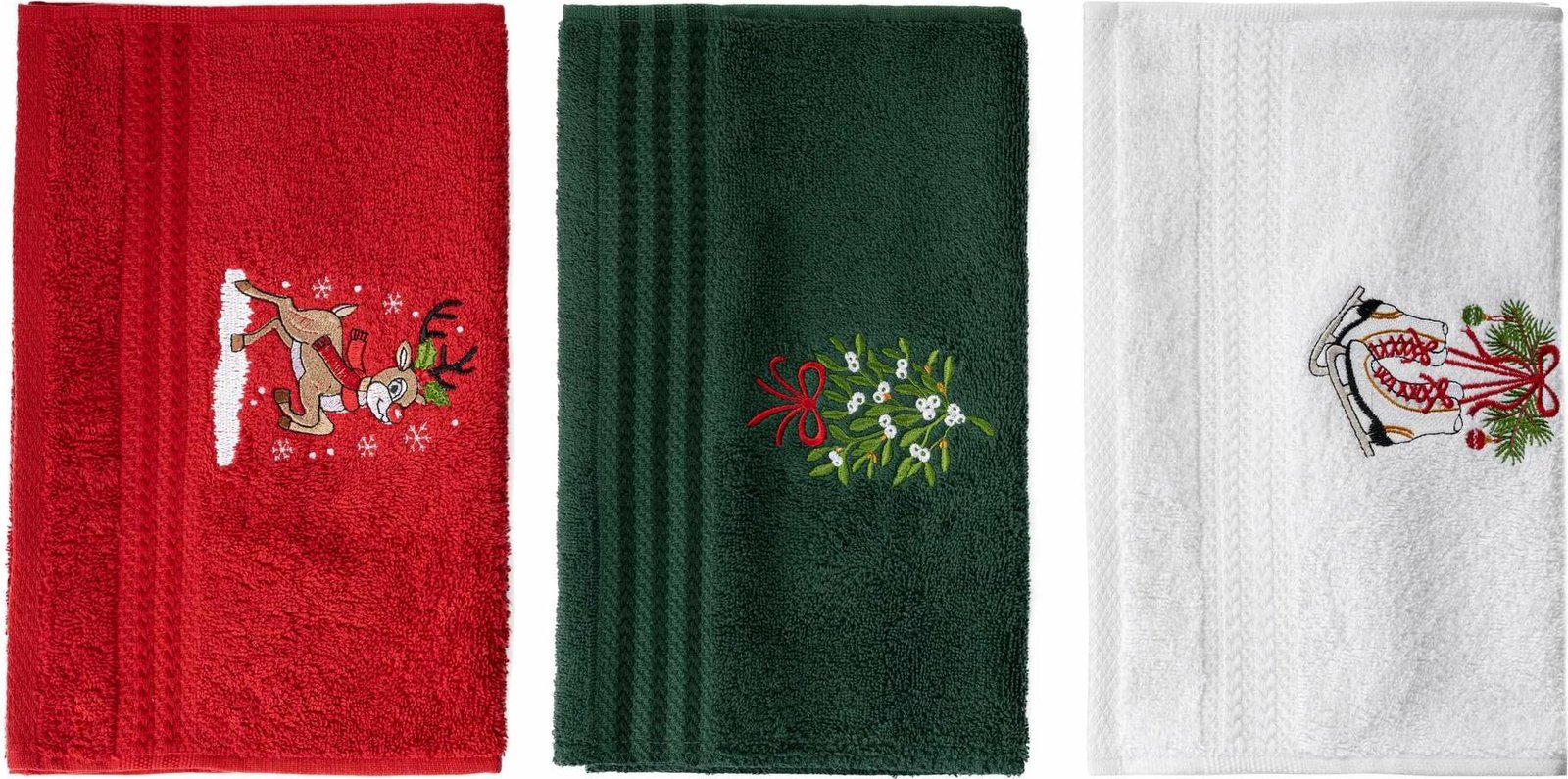 Set peshqirësh për larje (3 copë), Mijolnir, dreri i vogël