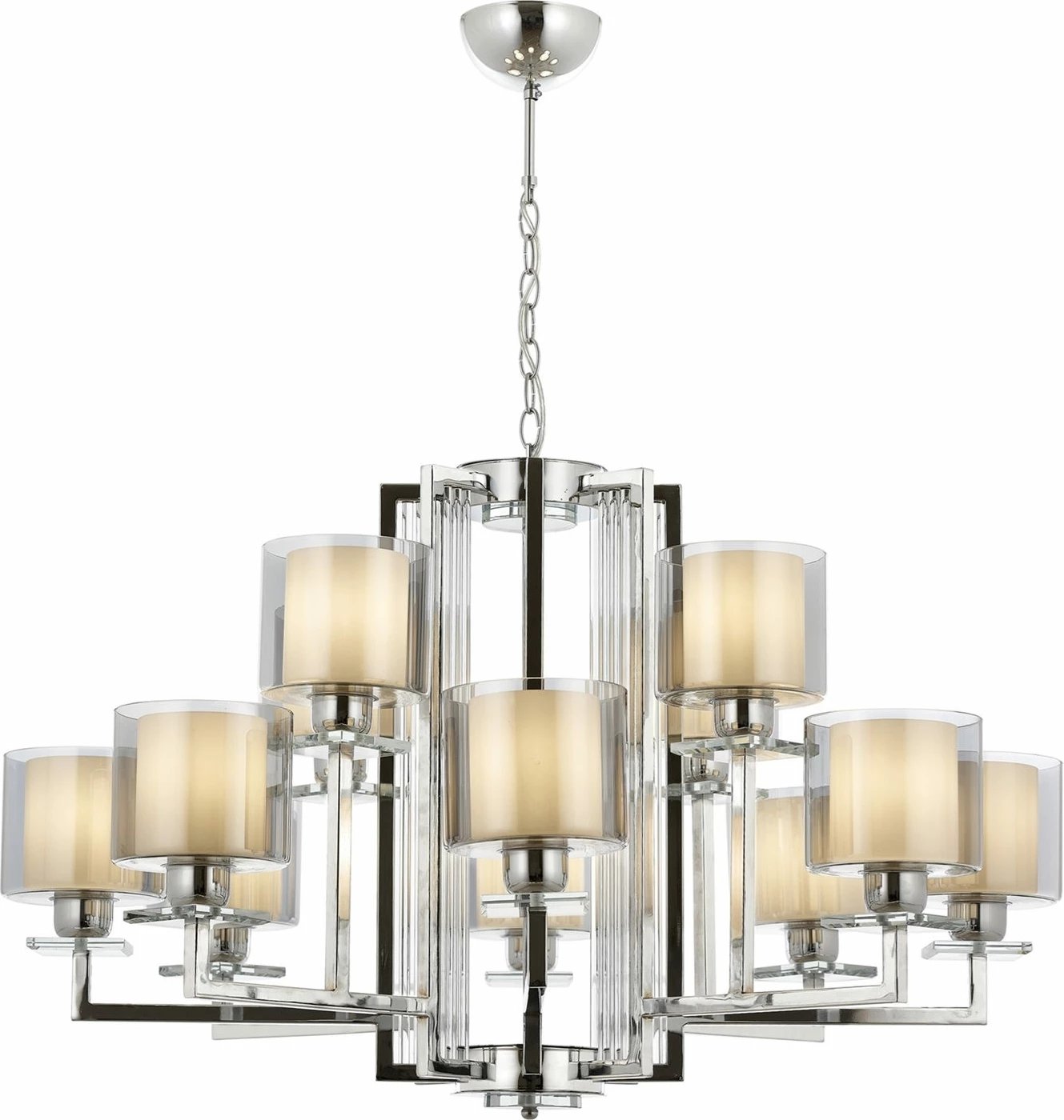 Llambadar Opviq, Av-4285-12K, krom, 100x105cm