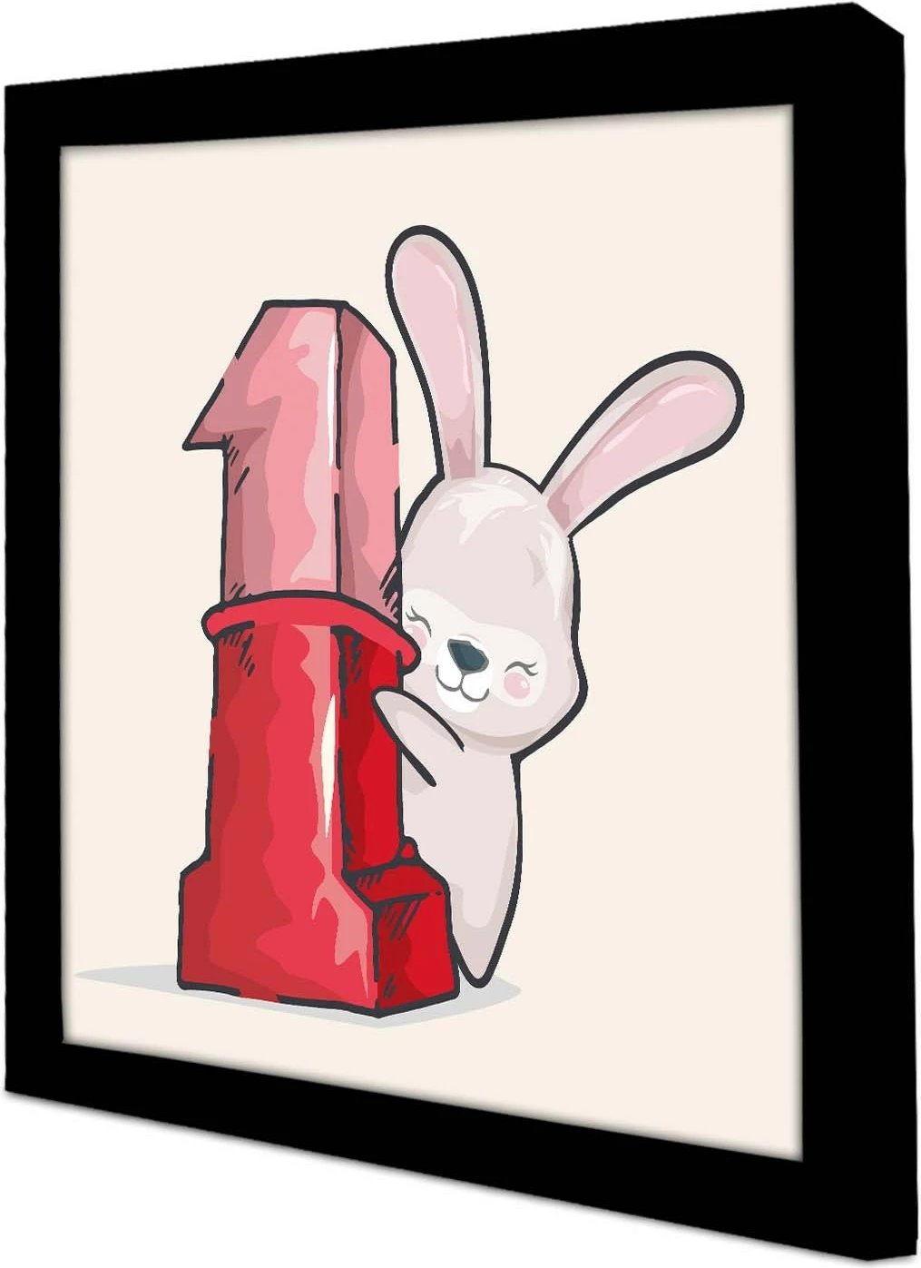 Pikturë dekorative me kornizë MDF, Wallity, 3333SCT-002, 33x33cm