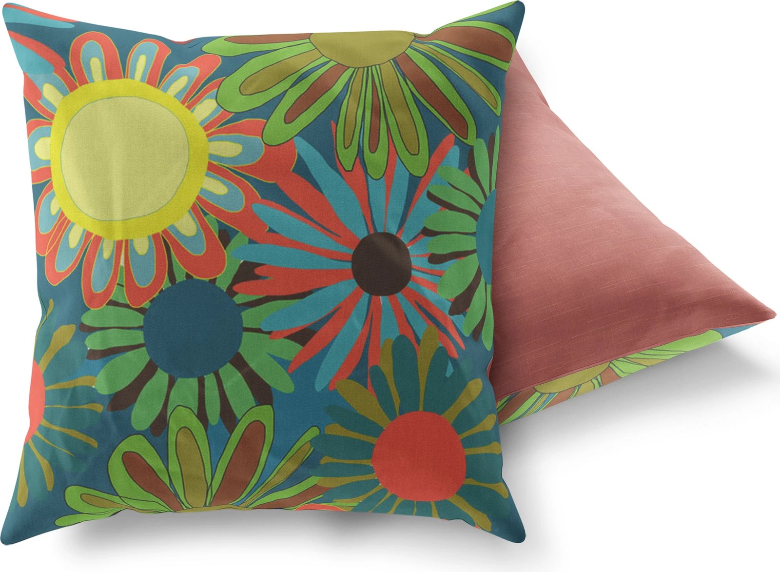 Jastëk Aberto Design, A14606, shumëngjyrësh, 43x43cm