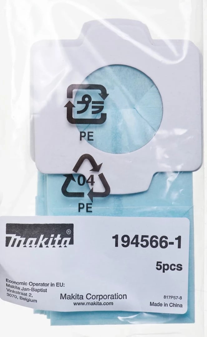 Fshesë me bateri Makita DCL182ZB, 18V, e zezë/e kaltër Fshesë me bateri Makita DCL182ZB, 18V, e zezë/e kaltër