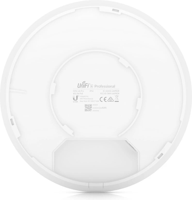 Access point Ubiquiti U6-PRO, 5.3 Gbps, WiFi 6, Bardhë