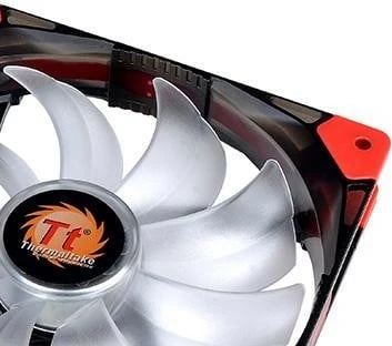 Ventilator kase Thermaltake Luna 14 LED, 140mm, 1000 RPM, Blue