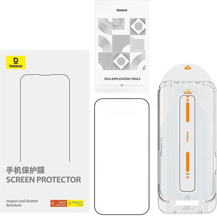 Xham i temperuar Baseus Crystalline Anti-Glare për iPhone 12 Pro Max, Transparent