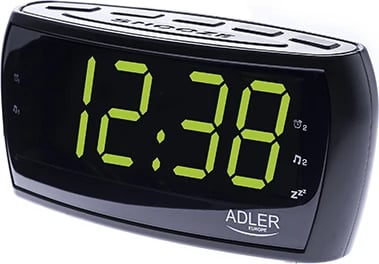 Radio-alarme, Adler, AD 1121, 1.8" LED, AM/FM dixhital, dy alarme, memorie 10 stacione