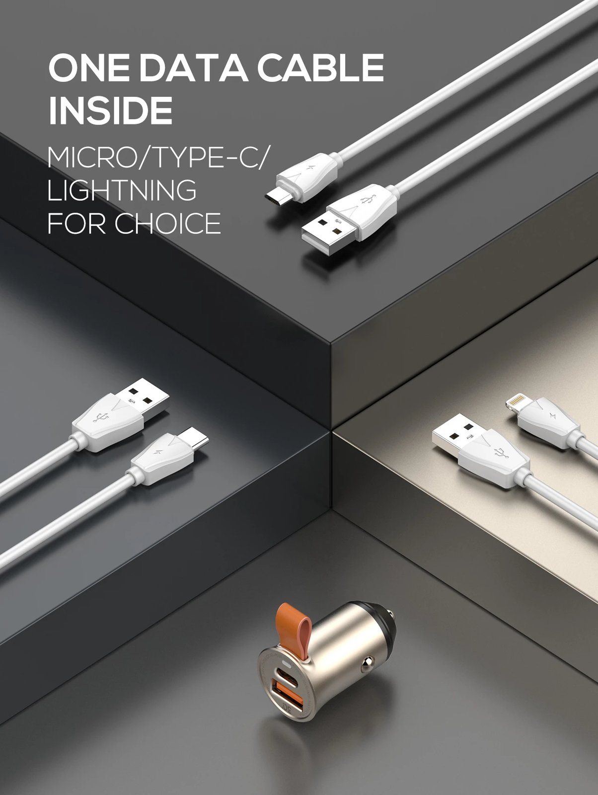 Karikues Për Veturë LDNIO C509Q (Ari) Karikues Për Veturë LDNIO C509Q (Ari)