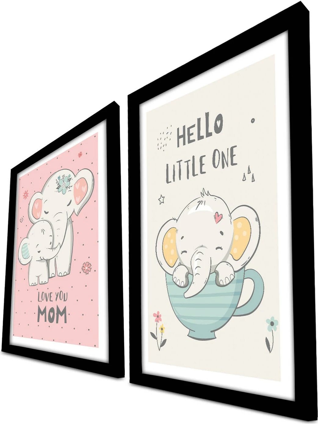 Pikturë dekorative me kornizë MDF (2 copë), Wallity, 2P3853SCT-004