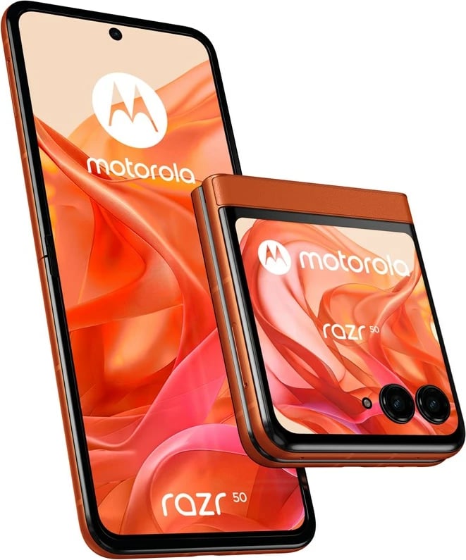 Celular Motorola RAZR 50, 8/256GB, Spritz Orange
