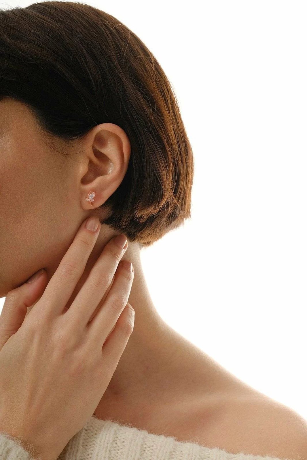 Vathë argjendi Jumeon, ngjyrë ari rozë, SGTL12834