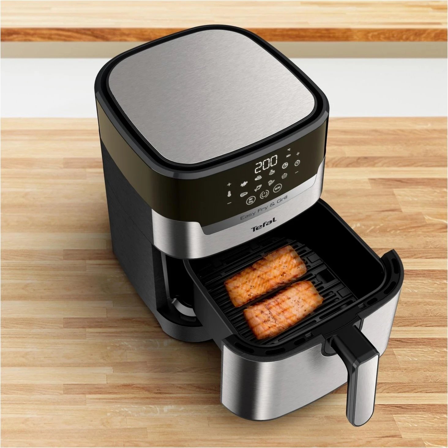 Fryer pa yndyrë Tefal EY505D15, 4.2L, 1400W, e zezë-argjendtë
