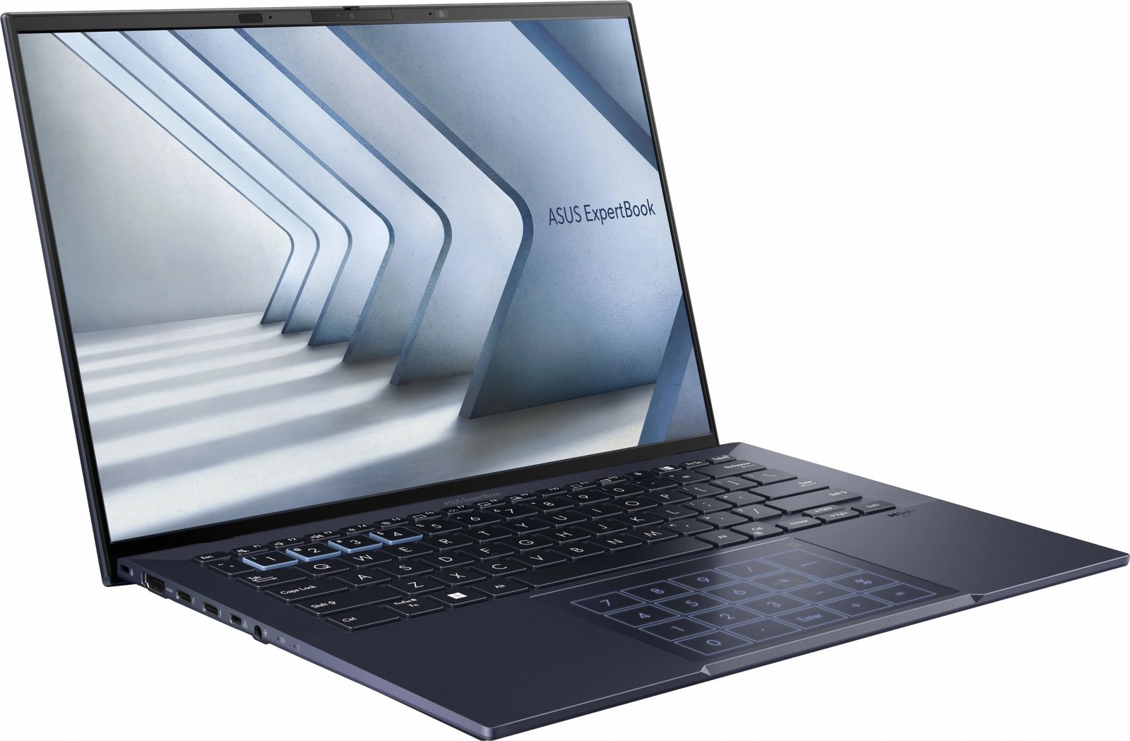 Laptop ASUS ExpertBook B9 B9403CVAR-PP1735X, Intel Core Ultra 7, 16GB RAM, 512GB SSD, 14 inç, Star Black