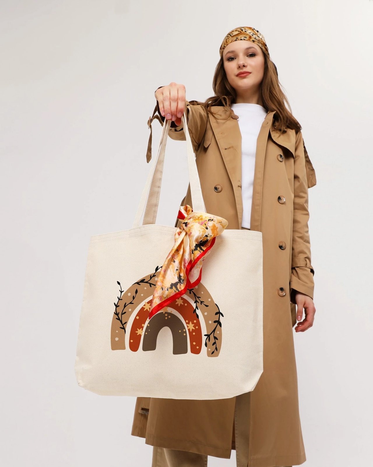 Qese tote Zoozie Bags, 1688, krem