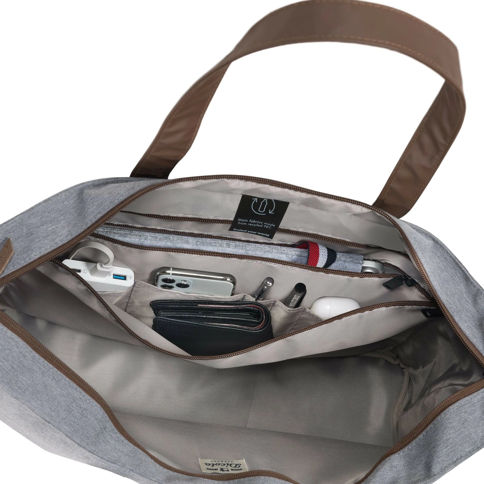 Çantë laptopi DICOTA Eco MOTION 13-14.1", Gri
