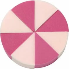 Sfungjerë për makijazh Beter Wedge Sponge Latex unisex rozë dhe e bardhë