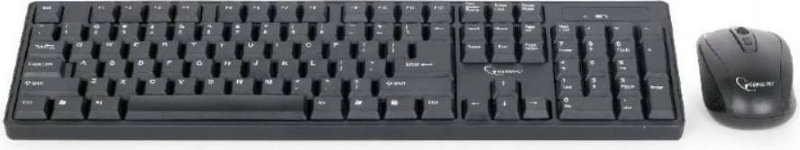 Set kasë dhe maus wireless Gembird KBS-W-01, e zezë