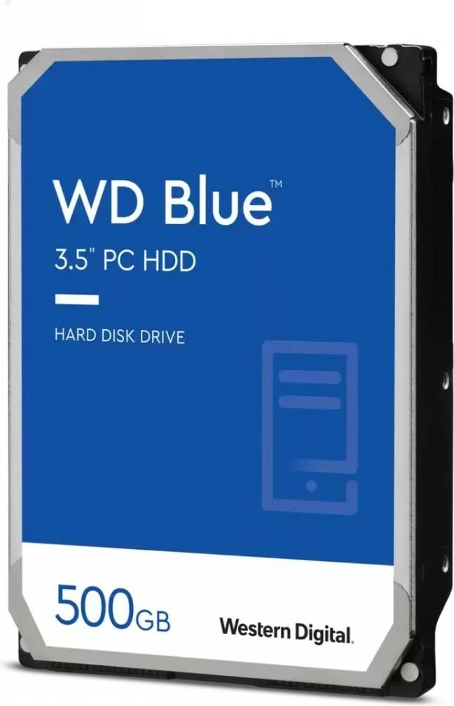 Kasë HDD Western Digital WD Blue 500GB 3.5'' SATA III 7200RPM