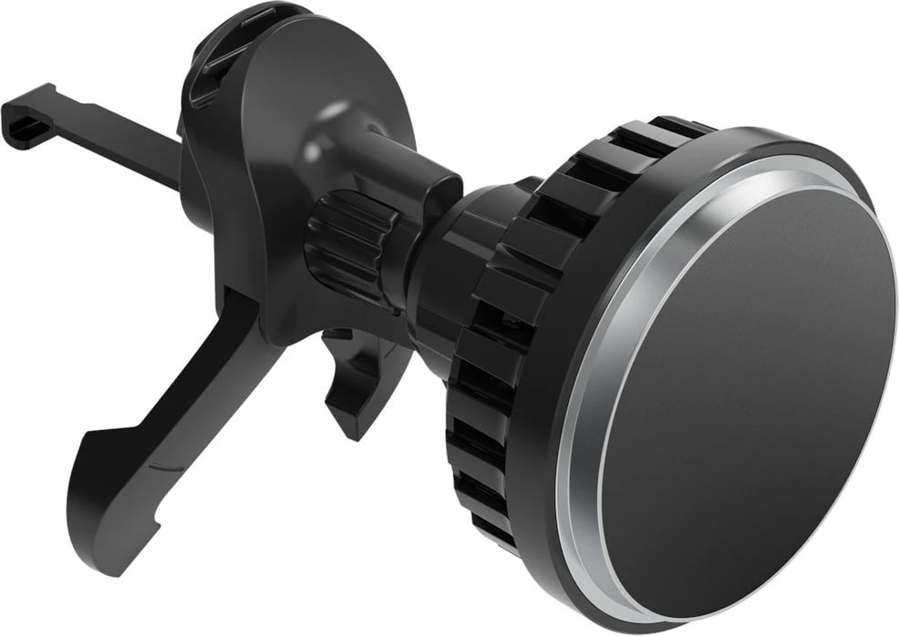 Karikues magnetik wireless për veturë Samsung Qi2, për celular, i zi