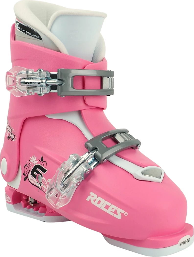 Atlete skijimi për fëmijë Roces, rozë dhe të bardha